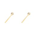 thumbnail image 2 of Redempat Cute Tea Spoon Exquisite Stainless Steel Spoon For Tea Drinking Teaware Cat's Claw gold 1 2Set, 2 of 6