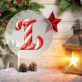 thumbnail image 5 of 26 Letter Ornament Cane Candy Letter Ornament, 5 of 5