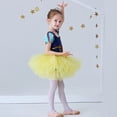 thumbnail image 2 of Justaucorps pour Filles, Danse Ballet, Robe Tutu à Jupe, Manches Courtes, Tenue de Danse, Snow White Robe de Princesse, 2 of 6