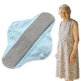 thumbnail image 1 of Serviettes d'Incontinence Réutilisables et Lavables en Coton, Absorbantes et Anti-Fuites pour Femmes, Adultes et Aînés, Comprend 1 Pce, 1 of 9