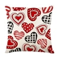 thumbnail image 1 of Housses de Coussin d'Extérieur, Housse de Coussin Imprimée pour la Saint-Valentin, Style Lettre, 1 of 6