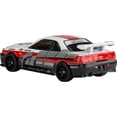 thumbnail image 4 of Hot Wheels Retro Entertainment 1:64 Scale Nissan Skyline GT-R (BNR34), Fast & Furious Die-Cast Toy Car, 4 of 7