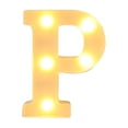 thumbnail image 1 of Light Up Letters Led Bar Lights & Signs Alphabet Led Letter Lights Up White Plastic Letters, Hanging On A-M& White Led Lights, 1 of 3