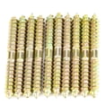 thumbnail image 3 of Vis en Bois, 10 Pcs 6*60mm Vis à Tige Double Extrémité pour Meubles Design de Pointe, 3 of 8