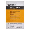 thumbnail image 2 of Niche Brake Pad Set for Aprilia Mana 850 GT AP8133798 Rear Semi-Metallic 519-KPA2451D, 2 of 5