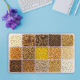 thumbnail image 4 of KLKCMS Beads for DIY Bracelets Necklaces Decoration Aureate, 4 of 6