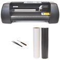 thumbnail image 1 of Heat Press Machine Vinyl Cutter Plotter 14 inch 500g Heat Press Transfer PU Vinyl Floor Stand, 1 of 4