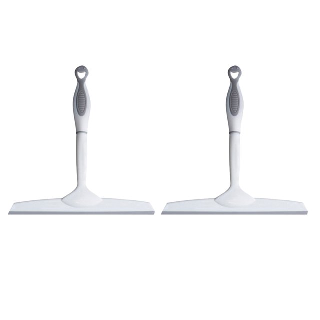 2pcs Verre Essuie-Glace Tuile Cleaning Racleur Essuie-Glace de Fenêtre Domestique Suspendu Racleur Cleaning