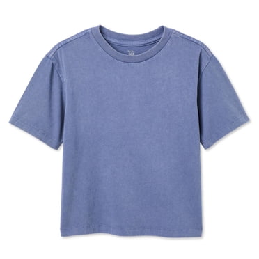 miniJACK Gender Neutral Toddler Washed Short Sleeve Crew Neck Tee