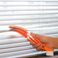 thumbnail image 2 of Maytalsory Window Blinds Dual Purpose Brush For Easy Cleaning Cleaning Brush Microfiber Duster PP Made Easy To Clean Orange + Cloth 1Set, 2 of 6