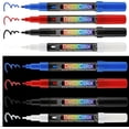 thumbnail image 3 of MARVY UCHIDA® DECOCOLOR® MARQUEUR DE PEINTURE ACRYLIQUE 4PC FINE POINT SET, 3 of 4