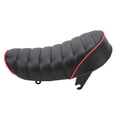 thumbnail image 2 of Retro Saddle Cushion Seats, Vintage Saddle  Easy To Install Lightweight Waterproof  For Motorcycle, 2 of 8