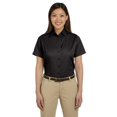 thumbnail image 1 of Harriton Ladies' Easy Blend? Short-Sleeve Twill Shirt with Stain-Release, 1 of 5