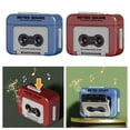 thumbnail image 2 of HLONK Retro Styled Mini Recorders Cassettes Player for Music Playback Recording, 2 of 14