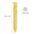 thumbnail image 2 of Unique Bargains Lumber Marking Crayons, Yellow, 12 Count, 2 of 5