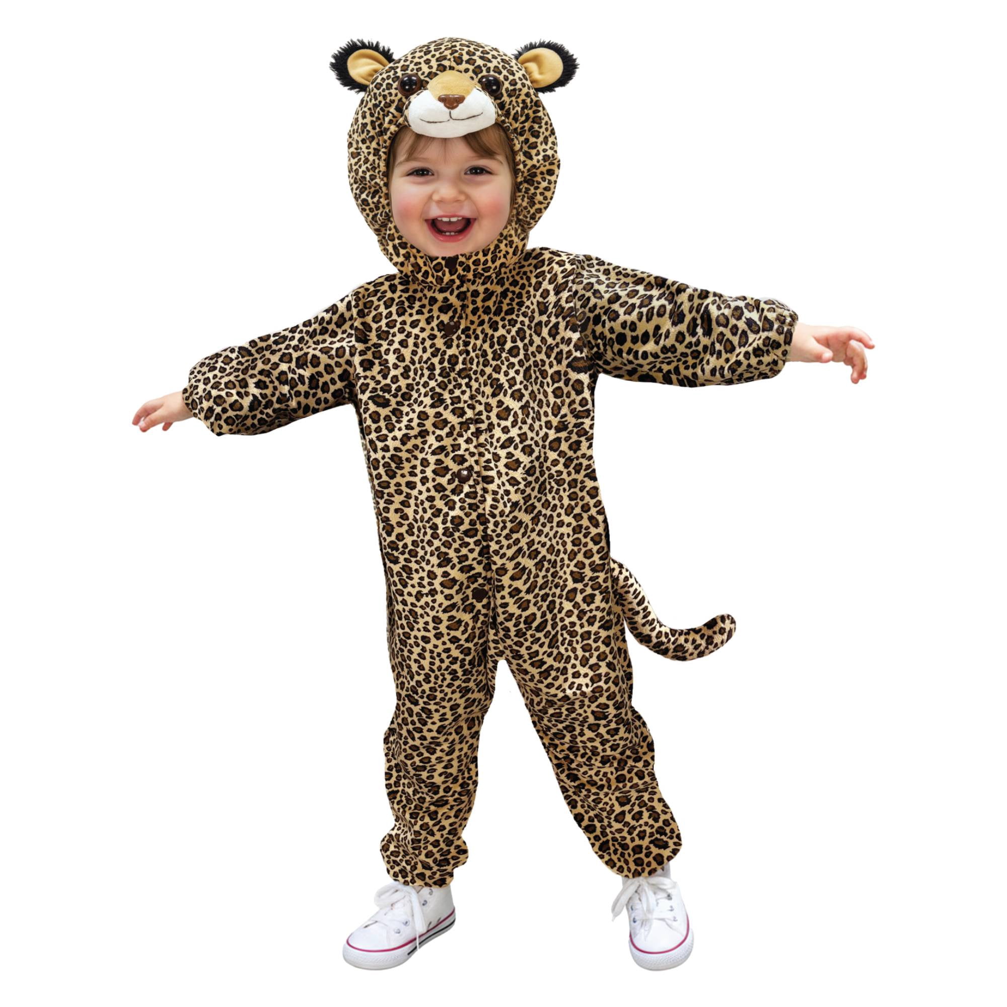 Leopard Plush Costume, Halloween Costume for Babies, Infant Size 6-12 months