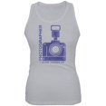 thumbnail image 1 of Photographer Blow Things Up Funny Heather Grey Juniors Soft Tank Top, 1 of 1