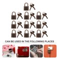 thumbnail image 4 of MasteelfCA 10 Pcs Mini Cadenas Multifonctions Serrures Suspendues pour Bagage Serrures Rétro pour Valise, 4 of 8