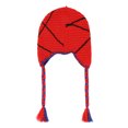 thumbnail image 2 of Marvel Spider-Man Mayday Cosplay Faux Crochet Beanie with Tassels, 2 of 4