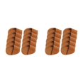thumbnail image 2 of Thinsony Golf Head Covers PU Portable Protector Travel Athlete Golf for Training Brown Large 10 Pcs 2Set, 2 of 6