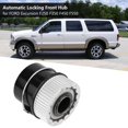 thumbnail image 3 of Gorgeri  Automatic Locking Front Hub    Internal Locking Hub   Mount For  Excursion   F450 F550 1C3Z3B396CB 600-203Black / Silver, 3 of 8