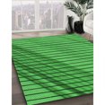 thumbnail image 3 of Ahgly Company Tapis Rectangulaire Lavable en Machine Intérieur Vert Transitionnel, 2 Pieds x 3 Pieds, 3 of 7