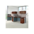 thumbnail image 3 of Bush Business Furniture Office in an Hour Poste de Travail de Cubicule 65W x 33D avec Rangement, Cerisier Hansen, 3 of 7