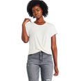 thumbnail image 1 of George Women's Twist Front Tee, 1 of 6