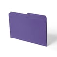 thumbnail image 2 of Continental Letter size File Folders. Purple colour, 12 count, 2 of 3