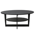 thumbnail image 5 of Furinno JAYA 15020WN Table Basse Ronde, Noyer, 5 of 5