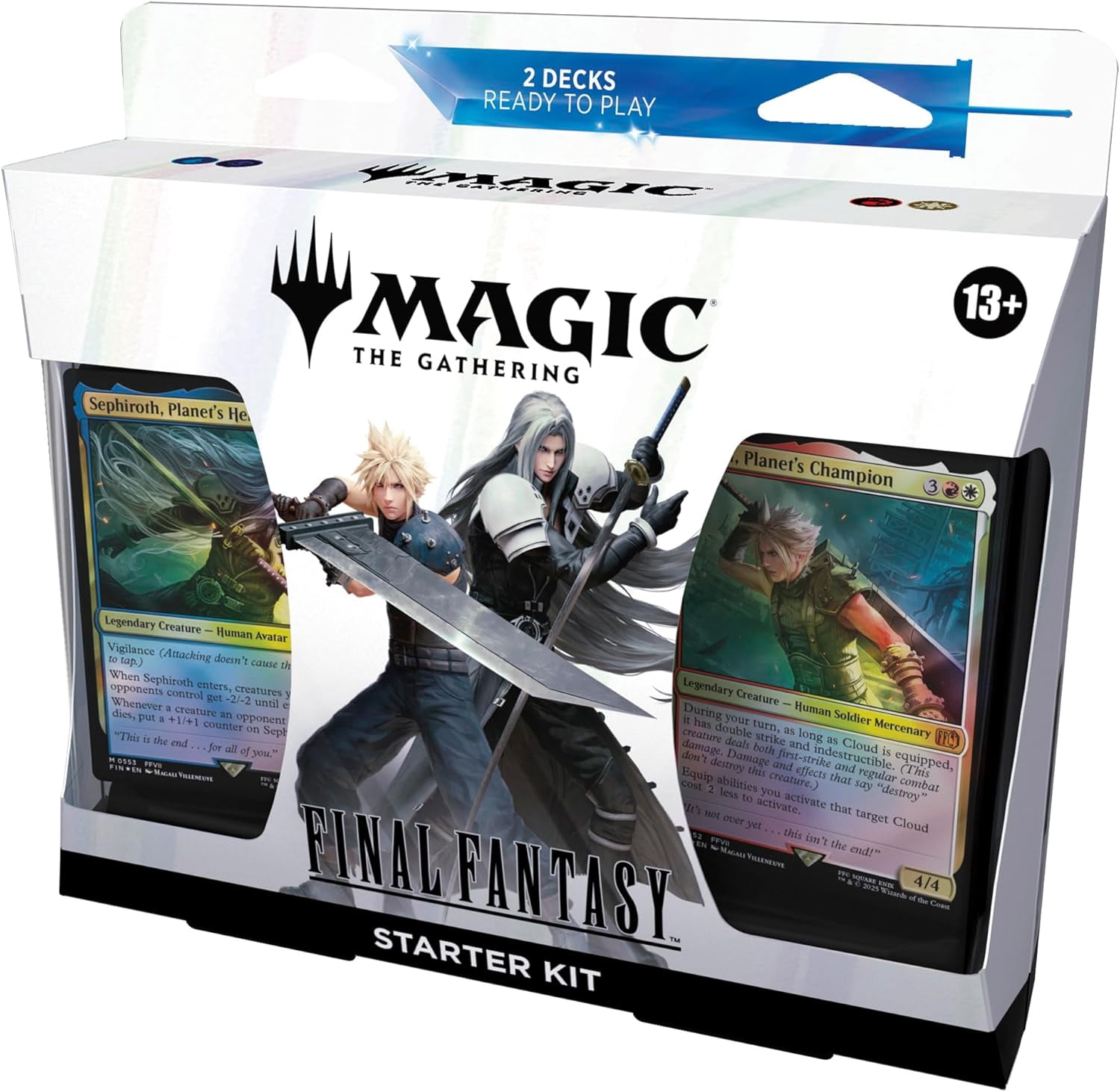 Magic: The Gathering Final Fantasy Starter Kit - 2 Decks, 120