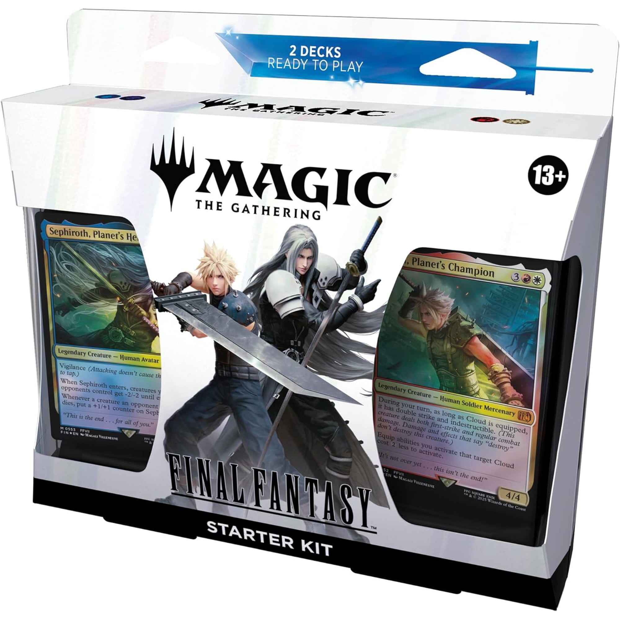 Magic: The Gathering Final Fantasy Starter Kit - 2 Decks, 120