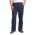 thumbnail image 2 of Men's Rope Loosening Waist Foam Slip Solid Color Pocket Trousers Stitched Crease Pants Loose Sports Trousers, 2 of 5