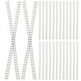thumbnail image 1 of HAOAN100 Pcs Anneaux à Feuilles Mobiles Spirale Bobines de Liaison Mini Machine à Serrer Fil de Suspension pour Photo Noir, 1 of 8