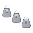 thumbnail image 3 of 3pcs Wall Hanging Breathable Storage Mesh Bag for Vegetables Fruits Kitchen Home D, 3 of 8