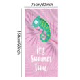 thumbnail image 2 of Microfiber Travel Towel Microfiber Beach Towel Super Lightweight Colorful Bath Towel Sandproof Beach Blanket Multi-Purpose Towel for Travel Swimming Pool 30X60 Inch, 2 of 3