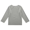 thumbnail image 1 of Bocqde T-Shirts de Pyjama en Modal pour Tout-Petits Garçons Filles, Frais et Respirants, Manches Longues, Col Ras du Cou, Hauts de Pyjama pour Enfants, Doux et Confortables, Vêtements de Détente à la Maison, Chemise de Nuit, Tricot de Corps, 2-13 Ans, 1 of 5