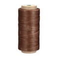 thumbnail image 1 of Unique Bargains 186 Yards 210D/1mm Leather Sewing Thread Polyester Waxed Cord, Milk Chocolate, 1 of 5