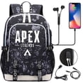 thumbnail image 1 of POINTERTECK Students APEX Legends Bookbag USB Charging Port Daypack Lightweight Travel Bag Graphic Knapsack, 1 of 6