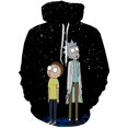 thumbnail image 1 of Rick Morty Chandail à Enfiler Impression 3D Chandail à Manches Longues Chandail de Baseball Uniforme, 1 of 2