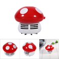 thumbnail image 5 of Aspirateur de Bureau, Mini Aspirateur en Forme de Champignon Mignon Aspirateur d'Angle Innovation Moderne, 5 of 5