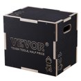 thumbnail image 1 of VEVOR 3 in 1 Plyometric Jump Box, 16/14/12 Inch Wooden Plyo Box, Platform & Jumping Agility Box, Anti-Slip Fitness Exercise Step Up Box, 1 of 9