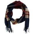 thumbnail image 1 of David & Young Soft Plaid Winter Scarf, 1 of 2