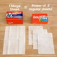 thumbnail image 4 of Bounce Mega Dryer Sheets, Fresh Breeze, Mega Fabric Softener Sheets with Static Control, Wrinkle Reduction, Extra Softness, Lasting Scent, Repels Lint 120CT, 4 of 14