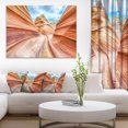 thumbnail image 1 of Swirling Dune Sandstones - Landscape Photo Canvas Art Print, 1 of 3