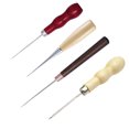 thumbnail image 3 of 4 Pieces Handheld Tool Compact Size Handily Gripped Punching Stainless Steel Workmanship Punching Awls Rustproof Dressmaker Accessories Woodworking Supplies DIY Prop, 3 of 6