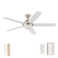 thumbnail image 1 of Prominence Home Ventilateur de Plafond Moderne 52 Pouces, Lumière, Télécommande Intérieur, Or Doux, 1 of 12