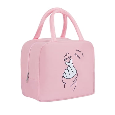 Sac à Lunch pour Femmes et Hommes, Boîte à Lunch Isolée, Sac Fourre-Tout Réfrigérant, Mini Sac Fourre-Tout à Lunch pour Adultes et Enfants, Sac Réfrigérant à Lunch à Double Couche pour le Travail, l'École Ou les Voyages, Sacs à Lunch d'Enseignante pour Femmes