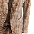thumbnail image 3 of Womens Business Work Suit Set Long Sleeve Open Front Blazer with Slim Fit Suit Pants Basic Work Office Formal Suit Sets, 3 of 6