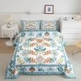 thumbnail image 2 of Erosebridal Exotic Style Bedding Twin Comforter Set,Bohemian Boho Down Comforter,Flower Decor,Reversible,Lightweight,2-Piece, 2 of 8